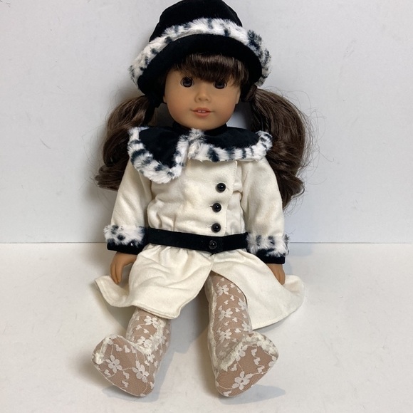 American Girl Beforever Samantha Doll In Fancy Coat Set Toy Kids Collectible - Picture 3 of 16
